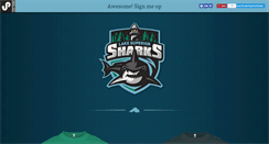 Desktop Screenshot of lakesuperiorsharks.com